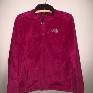 The North Face Zip Up Fuzzy Jacket